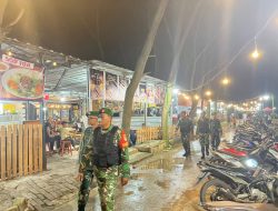 Cegah Gangguan Kamtibmas, Patroli Maung Koramil 08 Lemahabang Jaga Bekasi di Malam Hari