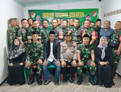 Hadiri Sertijab Danramil 11 Pebayuran, MP Aan Rohimat Tekankan Kolaborasi Forkopimcam