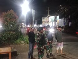 Patroli Gabungan Ramadan, Koramil 06/Setu Antisipasi Gangguan Kamtibmas