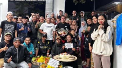 Dari Ketegangan Palsu ke Tangis Haru: Kejutan Tengah Malam Warnai Ultah H. Deni Saputra dan Milad ke-5 Paguyuban Cipelang Herang