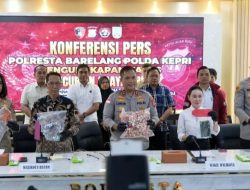 Diduga Jaringan Pencuri Infrastruktur Jalan Dibongkar, 8 Pelaku Dibekuk di Batam