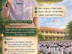 Perkuat Karakter Religius, SMAN 1 Parungkuda Gelar Kegiatan ‘TASBIH’ Berjamaah