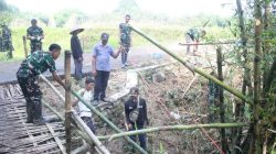 Program Asta Cita Presiden RI: Kodim 0509/Kab. Bekasi Mulai Membangun Jembatan Gantung Ridogalih