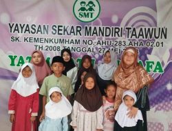 Yayasan Sekar Mandiri Ta’awun Gelar Santunan Yatim Piatu di Desa Purwadana