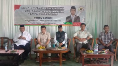 Teddy Setiady Serap Aspirasi Warga Pondokkaso Landeuh, Longsor hingga Koperasi Merah Putih Jadi Sorotan Reses DPRD Sukabumi