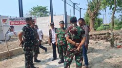 Kasrem 051/Wijayakarta Tinjau Pembangunan Koperasi Desa Merah Putih di Karangreja, Dorong Penguatan Ekonomi Warga