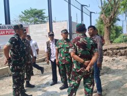 Kasrem 051/Wijayakarta Tinjau Pembangunan Koperasi Desa Merah Putih di Karangreja, Dorong Penguatan Ekonomi Warga