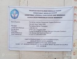 Proyek Revitalisasi SD Negeri Manggis Senilai Rp1 Miliar Disorot, Kepala Sekolah Sulit Ditemui, Transparansi Penggunaan Anggaran Dipertanyakan