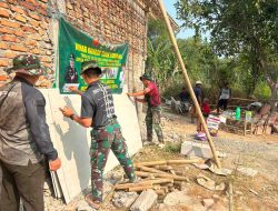 Merajut Senyum di Balik Dinding Kokoh, Satgas TMMD Ke-129 Bangun Harapan Warga