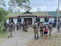 Satgas Kepolisian Operasi Damai Cartenz Tindak Pasukan Batalyon Eden Sawi Di KPU Lama Dekai, Empat Orang Meninggal Dunia