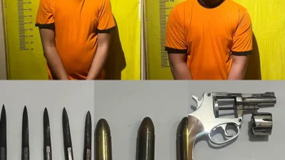 Dua Pelaku Curanmor Ditangkap di Curug, Polisi Sita Senjata Api Rakitan dan Peluru Kaliber 9 Milimeter