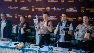 Polda Metro Jaya Sita Lebih dari 7 Juta Butir Obat Keras Ilegal, 16 Orang Diamankan