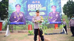Kapolda Jambi Pimpin Penanaman Pohon di SPN, Wujudkan Komitmen Green Policing dan Pelestarian Lingkungan