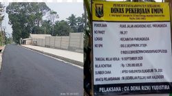 Aspal Jalan Angkrong Terealisasi, Warga Apresiasi Perjuangan Aspirasi Teddy Setiadi